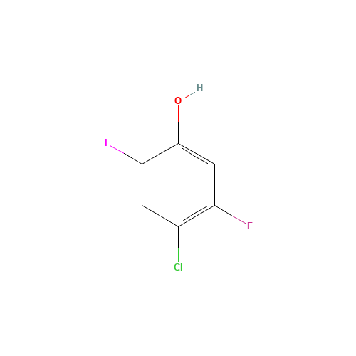 4-chloro-5-fluoro-2-iodophenol (CAS: 1235407-15-4) - Related Chemical Product