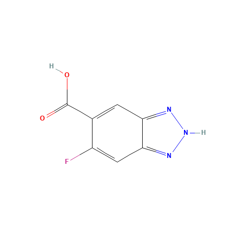 5-fluoro-1H-1,2,3-benzotriazole-6-carboxylic acid (CAS: 1427081-62-6) - Related Chemical Product
