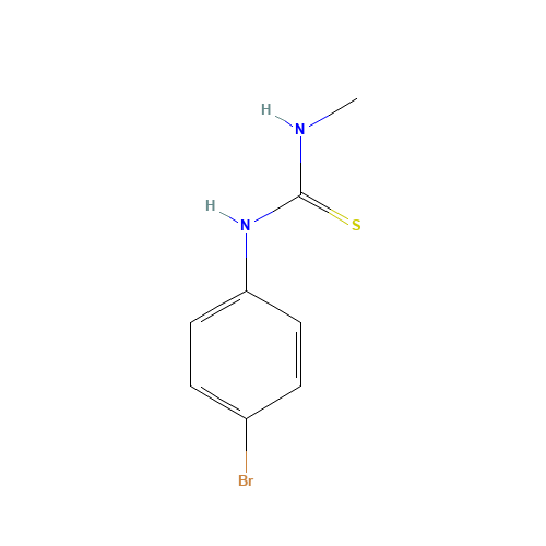 1-(4-bromophenyl)-3-methylthiourea (CAS: 61449-55-6) - Related Chemical Product