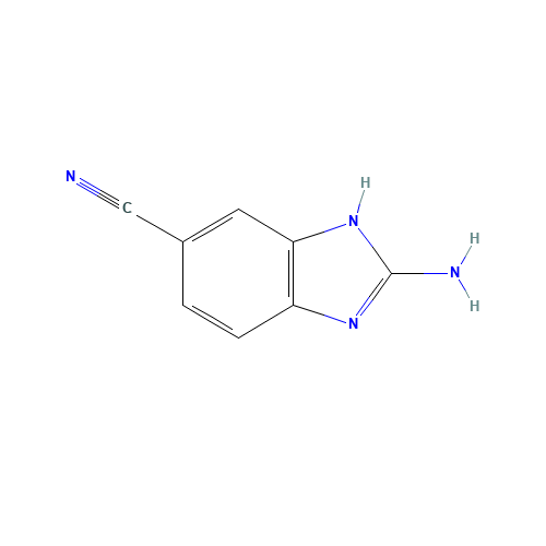 2-amino-3H-benzimidazole-5-carbonitrile (CAS: 63655-40-3) - Related Chemical Product
