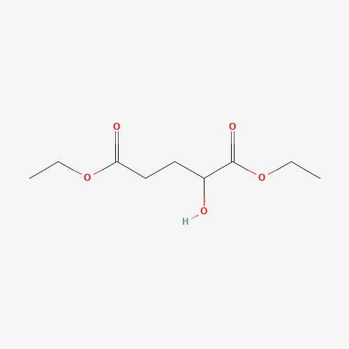 diethyl 2-hydroxypentanedioate (CAS: 69134-53-8) - Chemical Structure and Molecular Formula 