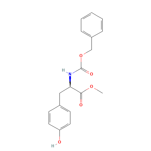 methyl 3-(4-hydroxyphenyl)-2-(phenylmethoxycarbonylamino)propanoate (CAS: 124456-04-8) - Related Chemical Product