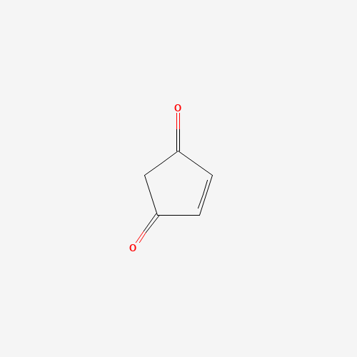 cyclopent-4-ene-1,3-dione (CAS: 930-60-9) - Chemical Structure and Molecular Formula 