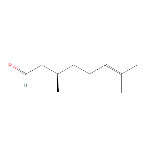 (3R)-3,7-dimethyloct-6-enal (CAS: 2385-77-5) - Related Chemical Product