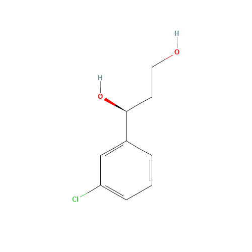 (S)-1-(3-Chlorophenyl)-1,3-propanediol (CAS: 625095-57-0) - Related Chemical Product