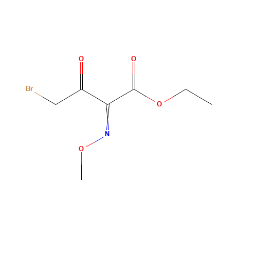 ethyl 4-bromo-2-methoxyimino-3-oxobutanoate (CAS: 60845-87-6) - Related Chemical Product