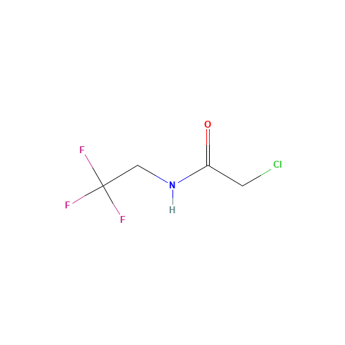 2-chloro-N-(2,2,2-trifluoroethyl)acetamide (CAS: 170655-44-4) - Related Chemical Product