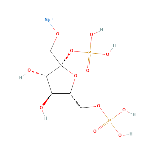 sodium;[(2S,3S,4S,5R)-3,4-dihydroxy-2-phosphonooxy-5-(phosphonooxymethyl)oxolan-2-yl]methanolate (CAS: 84364-89-6) - Related Chemical Product
