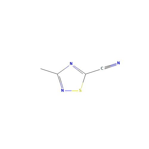 1,2,4-Thiadiazole-5carbonitrile-,3-methyl (CAS: 1490714-51-6) - Related Chemical Product