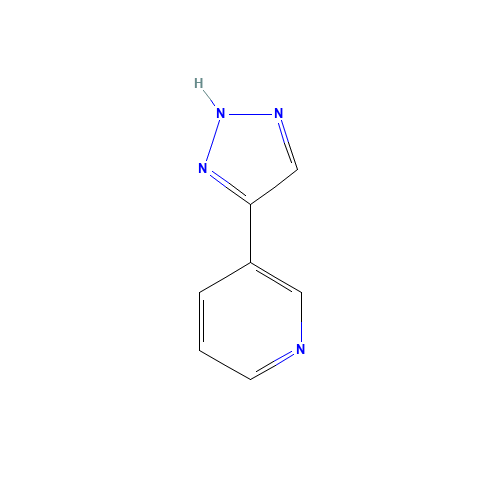 Pyridine, 3-(1H-1,2,3-triazol-4-yl)- (9CI) (CAS: 120241-79-4) - Related Chemical Product