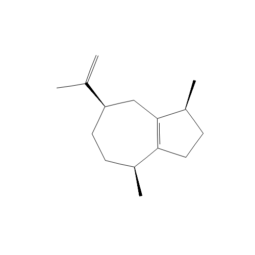 1,4-dimethyl-7-prop-1-en-2-yl-1,2,3,4,5,6,7,8-octahydroazulene (CAS: 3691-12-1) - Related Chemical Product
