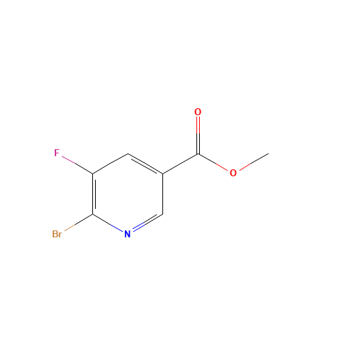 methyl 6-bromo-5-fluoropyridine-3-carboxylate (CAS: 1214336-88-5) - Related Chemical Product
