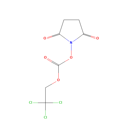 (2,5-dioxopyrrolidin-1-yl) 2,2,2-trichloroethyl carbonate (CAS: 66065-85-8) - Related Chemical Product
