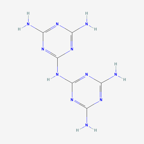 2-N-(4,6-diamino-1,3,5-triazin-2-yl)-1,3,5-triazine-2,4,6-triamine (CAS: 3576-88-3) - Related Chemical Product