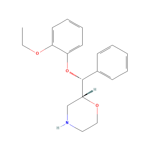 (2R)-2-[(R)-(2-ethoxyphenoxy)-phenylmethyl]morpholine (CAS: 98769-81-4) - Related Chemical Product