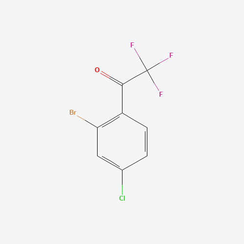 1-(2-Bromo-4-chlorophenyl)-2,2,2-trifluoroethanone (CAS: 1033805-23-0) - Related Chemical Product