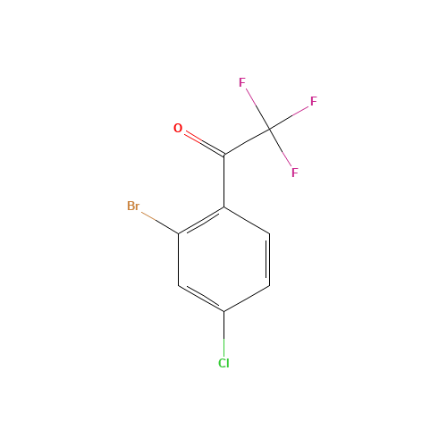 1-(2-Bromo-4-chlorophenyl)-2,2,2-trifluoroethanone (CAS: 1033805-23-0) - Related Chemical Product