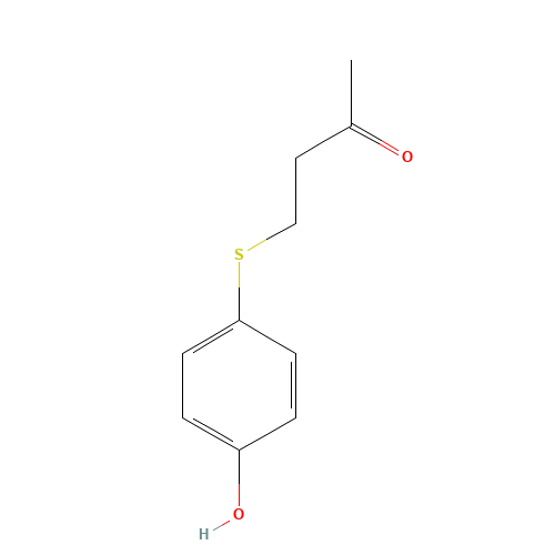 4-(4-hydroxyphenyl)sulfanylbutan-2-one (CAS: 92315-48-5) - Related Chemical Product
