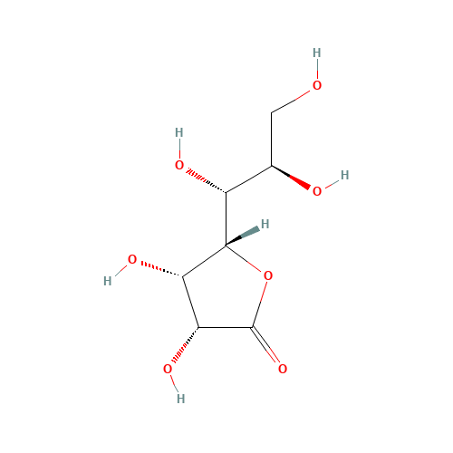 (3R,4S,5S)-3,4-dihydroxy-5-[(1R,2S)-1,2,3-trihydroxypropyl]oxolan-2-one (CAS: 89-67-8) - Related Chemical Product