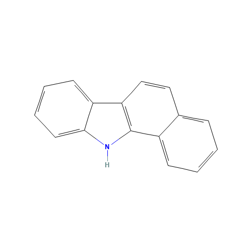 11H-benzo[a]carbazole (CAS: 239-01-0) - Chemical Structure and Molecular Formula 