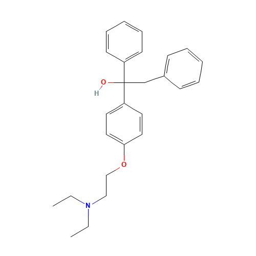 1-[4-[2-(diethylamino)ethoxy]phenyl]-1,2-diphenylethanol (CAS: 73404-00-9) - Related Chemical Product