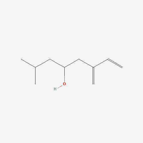 2-methyl-6-methylideneoct-7-en-4-ol (CAS: 14314-21-7) - Chemical Structure and Molecular Formula 