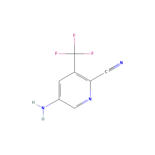 5-amino-3-(trifluoromethyl)pyridine-2-carbonitrile (CAS: 573762-62-6) - Related Chemical Product