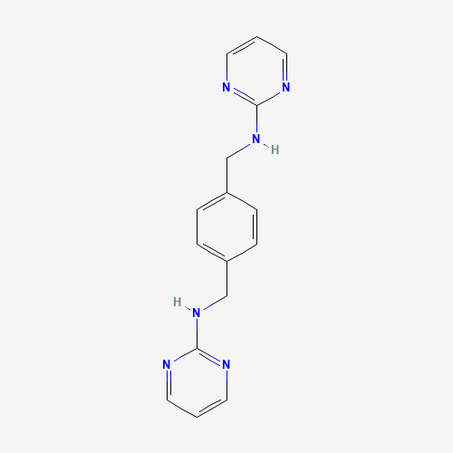 N-[[4-[(pyrimidin-2-ylamino)methyl]phenyl]methyl]pyrimidin-2-amine (CAS: 897657-95-3) - Related Chemical Product