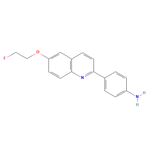 4-(6-(2-fluoroethoxy)quinolin-2-yl)aniline (CAS: 1573029-17-0) - Related Chemical Product