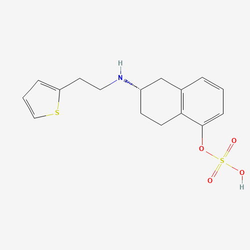 [(6S)-6-(2-thiophen-2-ylethylamino)-5,6,7,8-tetrahydronaphthalen-1-yl] hydrogen sulfate (CAS: 1196459-54-7) - Related Chemical Product