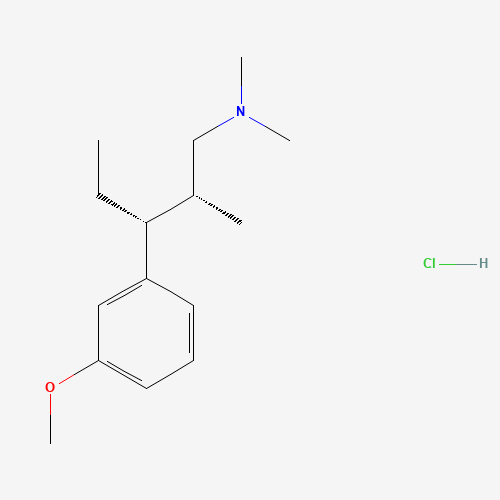 (2R,3R)-3-(3-methoxyphenyl)-N,N,2-trimethylpentan-1-amine;hydrochloride (CAS: 175591-17-0) - Related Chemical Product