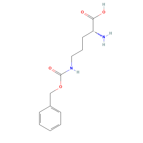 (2R)-2-amino-5-(phenylmethoxycarbonylamino)pentanoic acid (CAS: 16937-91-0) - Related Chemical Product