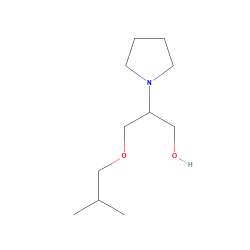 β-[(2-methylpropoxy)methyl]-1-Pyrrolidineethanol (CAS: 125905-50-2) - Related Chemical Product