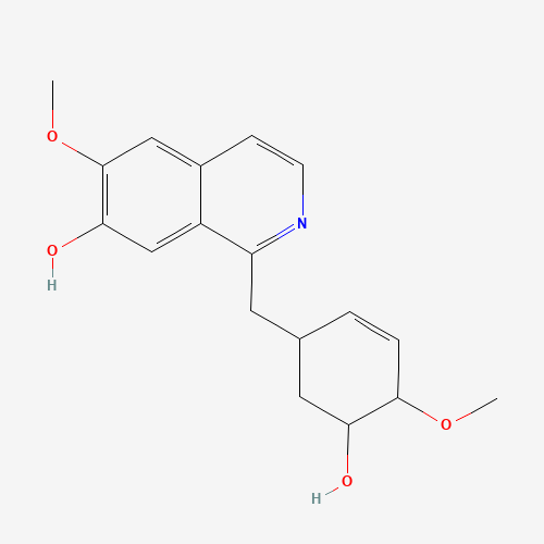 1-[(3-hydroxy-4-methoxyphenyl)methyl]-6-methoxy-1,2,3,4-tetrahydroisoquinolin-7-ol (CAS: 13168-51-9) - Related Chemical Product