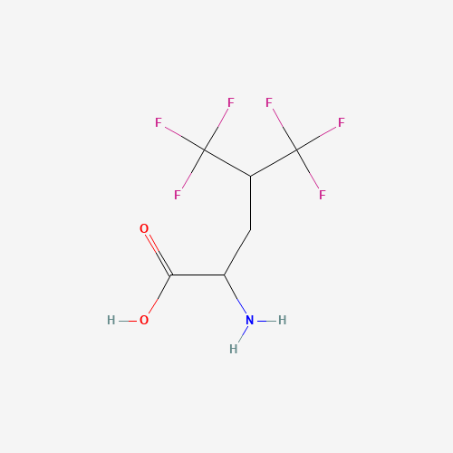 2-amino-5,5,5-trifluoro-4-(trifluoromethyl)pentanoic acid (CAS: 16063-98-2) - Related Chemical Product