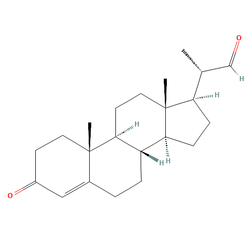 (2S)-2-[(8S,9S,10R,13S,14S,17R)-10,13-dimethyl-3-oxo-1,2,6,7,8,9,11,12,14,15,16,17-dodecahydrocyclopenta[a]phenanthren-17-yl]propanal (CAS: 3986-89-8) - Related Chemical Product