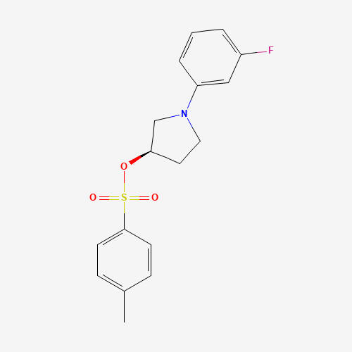 [(3R)-1-(3-fluorophenyl)pyrrolidin-3-yl] 4-methylbenzenesulfonate (CAS: 873945-29-0) - Related Chemical Product