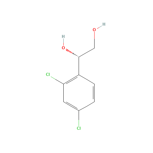 (1S)-1-(2,4-dichlorophenyl)ethane-1,2-diol (CAS: 187164-23-4) - Related Chemical Product
