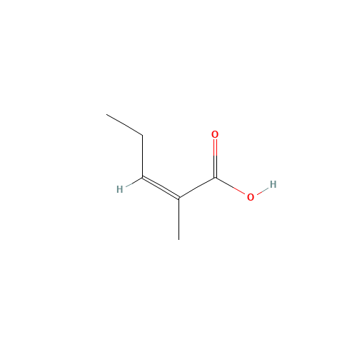 (Z)-2-methylpent-2-enoic acid (CAS: 1617-37-4) - Related Chemical Product