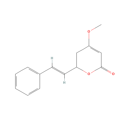 4-methoxy-2-[(E)-2-phenylethenyl]-2,3-dihydropyran-6-one (CAS: 3155-48-4) - Related Chemical Product