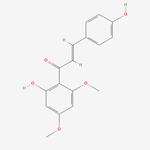 (E)-1-(2-HYDROXY-4,6-DIMETHOXY PHENYL)-3-(4-HYDROXY PHENYL)PROP-2-EN-1-ONE (CAS: 37308-75-1) - Related Chemical Product