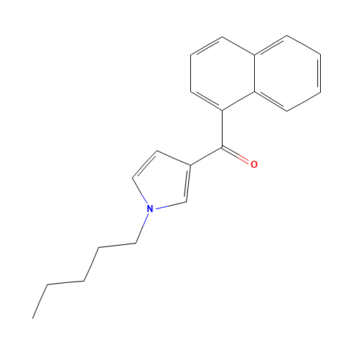 naphthalen-1-yl-(1-pentylpyrrol-3-yl)methanone (CAS: 162934-73-8) - Related Chemical Product