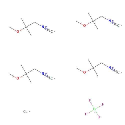 copper(1+);1-isocyano-2-methoxy-2-methylpropane;tetrafluoroborate (CAS: 103694-84-4) - Related Chemical Product