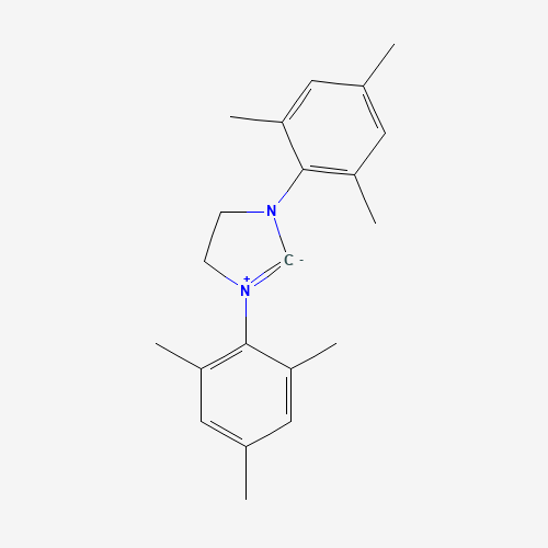 1,3-Bis(2,4,6-trimethylphenyl)-4,5-dihydroimidazol-2-ylidene (CAS: 173035-11-5) - Related Chemical Product