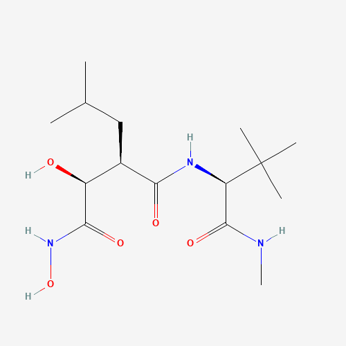 (2R,3S)-N-[(2S)-3,3-dimethyl-1-(methylamino)-1-oxobutan-2-yl]-N',3-dihydroxy-2-(2-methylpropyl)butanediamide (CAS: 154039-60-8) - Related Chemical Product