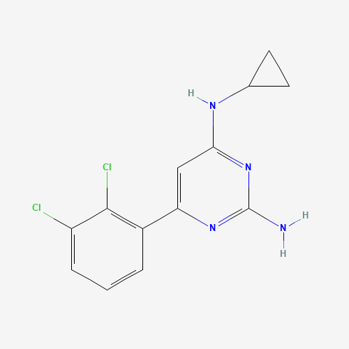 4-N-cyclopropyl-6-(2,3-dichlorophenyl)pyrimidine-2,4-diamine (CAS: 1609960-31-7) - Related Chemical Product