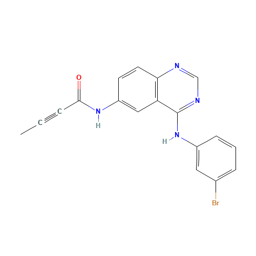 N-[4-(3-bromoanilino)quinazolin-6-yl]but-2-ynamide (CAS: 194423-06-8) - Related Chemical Product