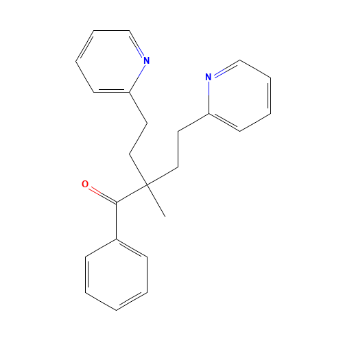 2-methyl-1-phenyl-4-pyridin-2-yl-2-(2-pyridin-2-ylethyl)butan-1-one (CAS: 195371-52-9) - Related Chemical Product