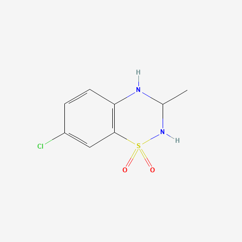 7-chloro-3-methyl-3,4-dihydro-2H-1$l^{6},2,4-benzothiadiazine 1,1-dioxide (CAS: 22503-72-6) - Related Chemical Product