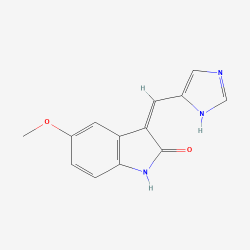 (3Z)-3-(1H-imidazol-5-ylmethylidene)-5-methoxy-1H-indol-2-one (CAS: 377090-84-1) - Related Chemical Product